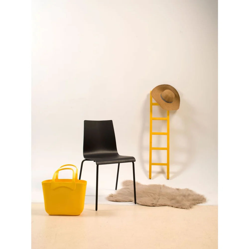 Workliving Houten Eetkamerstoel Design Zwart Eiken Puur